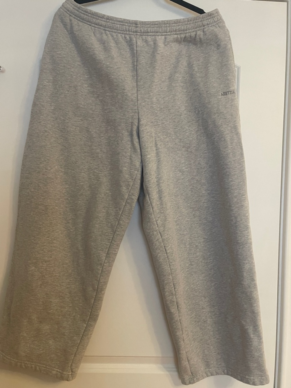 Aritzia Light Gray Cozy Sweat Joggers